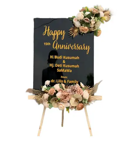 Papan Bunga Akrilik Simbaringin